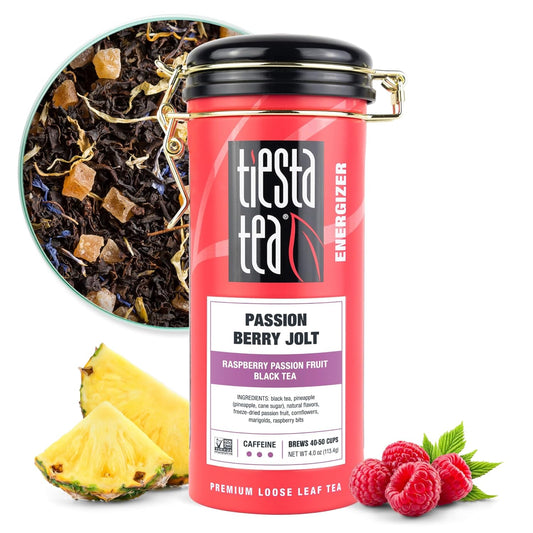 活力アップに効くラズベリーパッションフルーツブラックティー｜Passion Berry Jolt