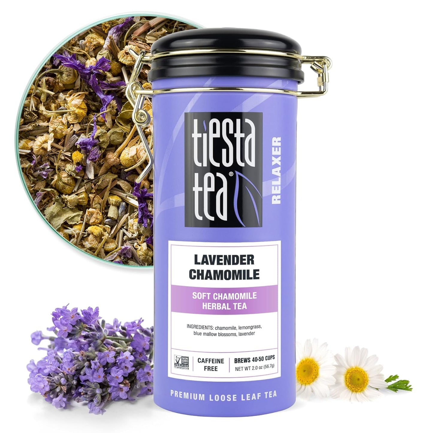 リラックス効果のあるソフトカモミールハーバルティー｜Lavender Chamomile